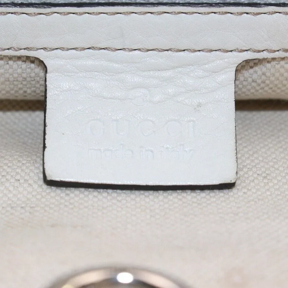 Gucci Navy Web Ivory Tote 2GK0104K